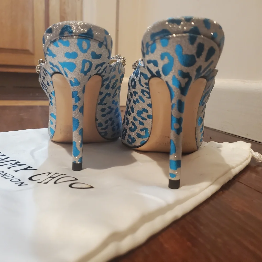 Jimmy Choo Bing Mules Size 42 - Picture 3 of 5